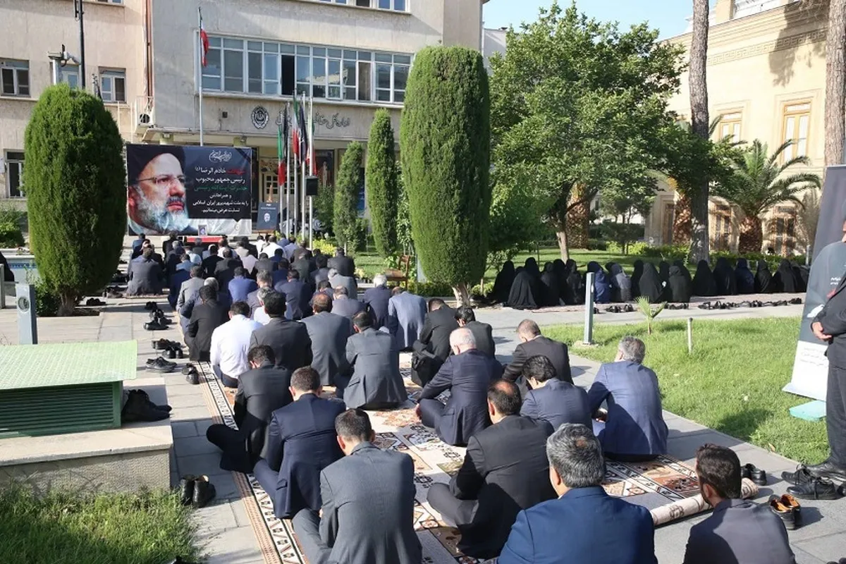 برگزاری مراسم هفتم شهدای خدمت در بانک ملی ایران