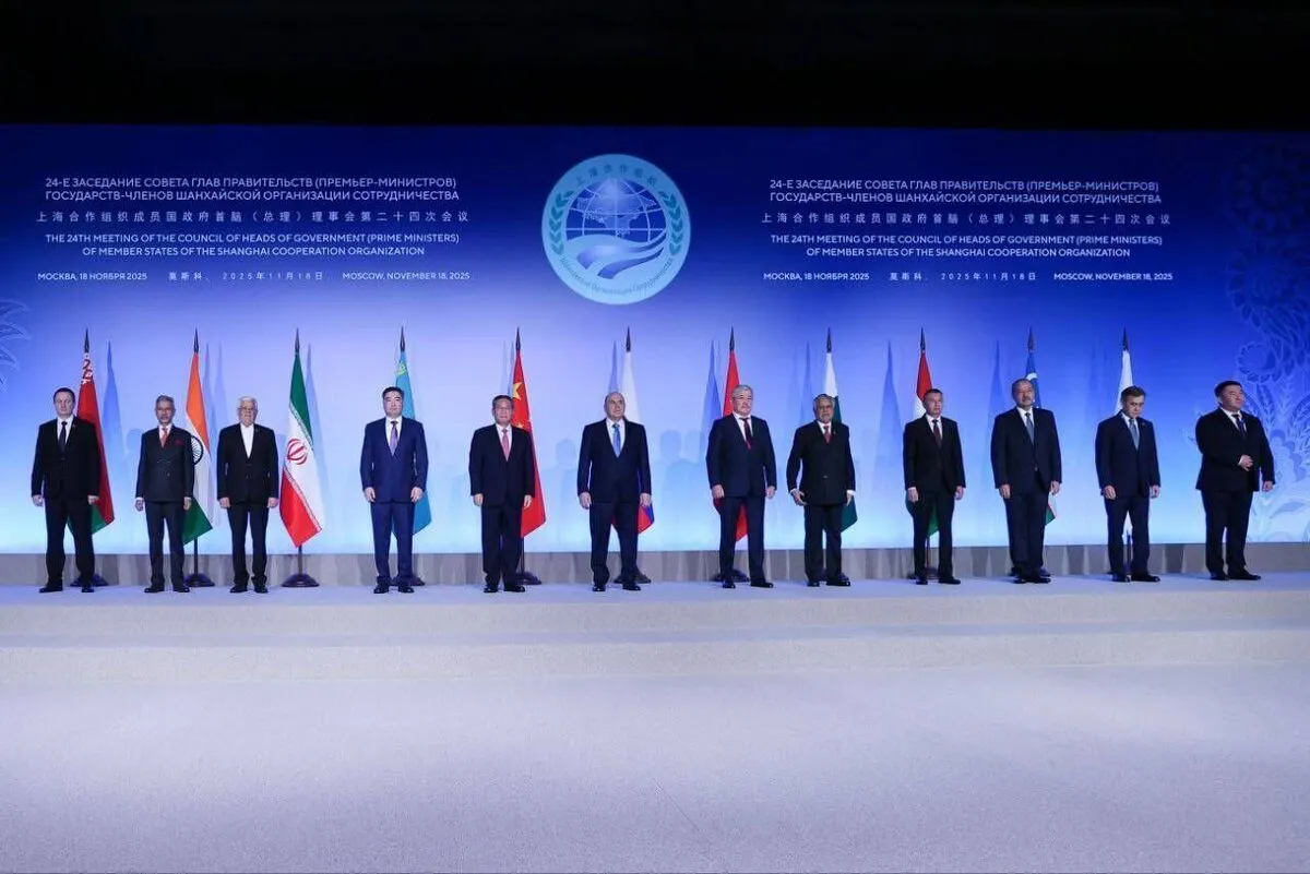 نشست نخست‌وزیران سازمان شانگهای با حضور ایران