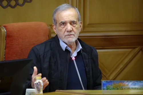 مسعود پزشکیان دوچرخه سواری کرد + فیلم