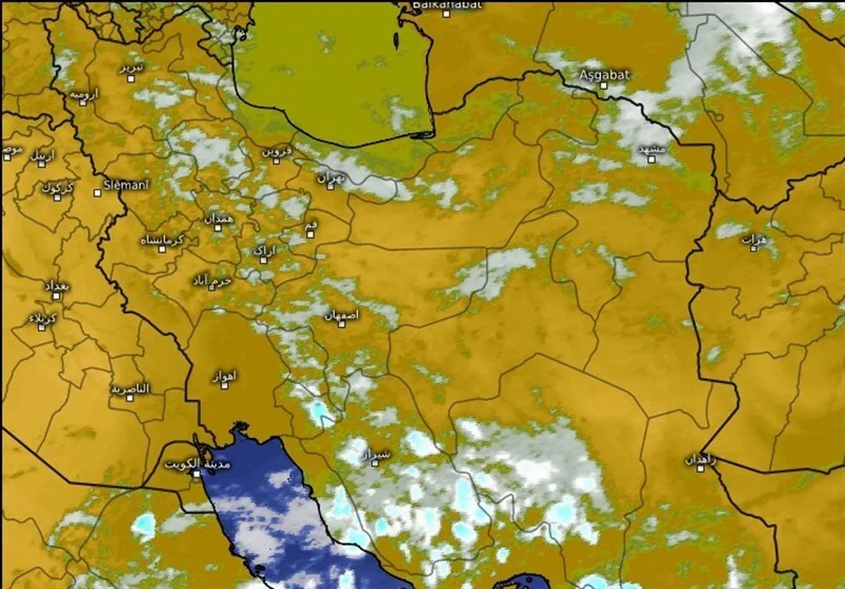 هواشناسی ایران ۱۴۰۲/۰۳/۳۱