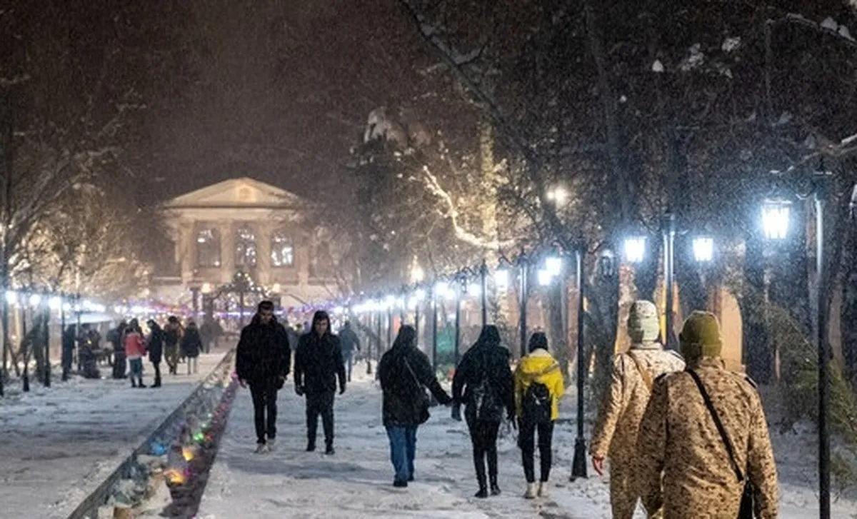 زمان آغاز بارش برف و باران در تهران