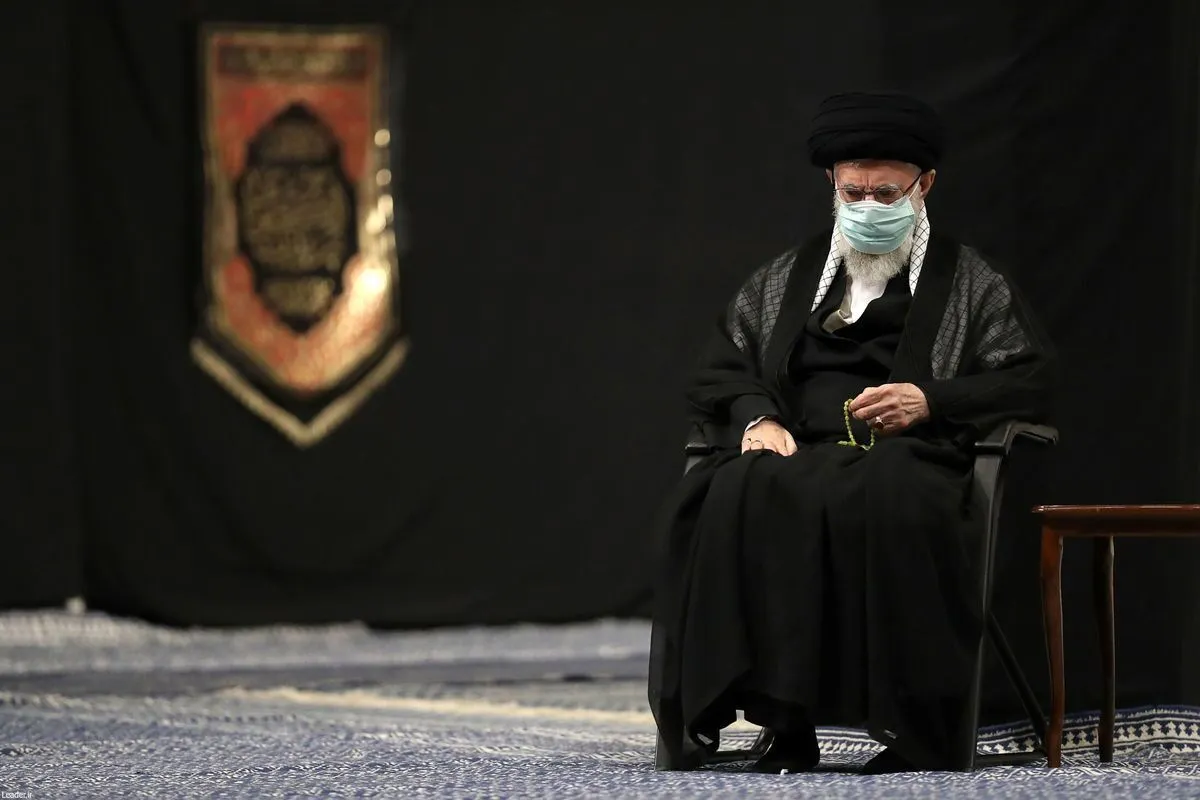 عزاداری دانشجویان در محضر رهبر انقلاب