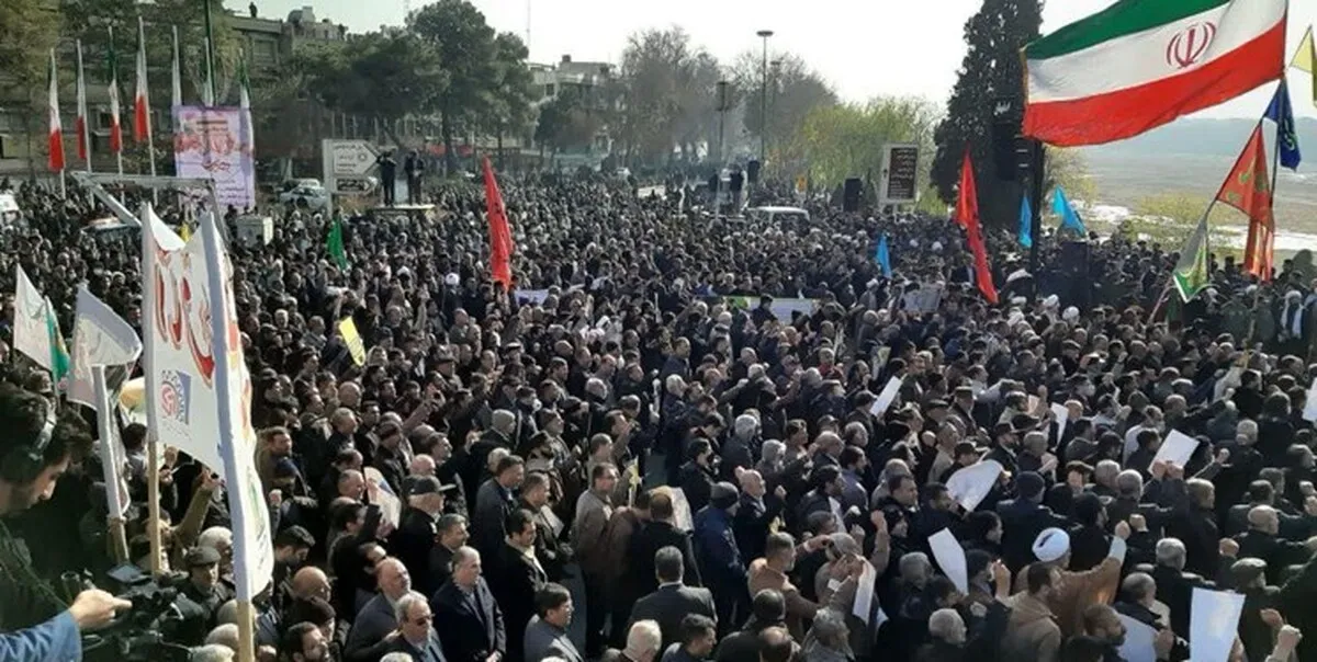 اجتماع بزرگ مردمی به مناسبت گرامیداشت یوم الله نهم دی در اصفهان