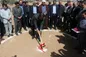 نیروگاه خورشیدی ۴۰ مگاواتی سیمان ساوه کلنگ‌‎زنی شد