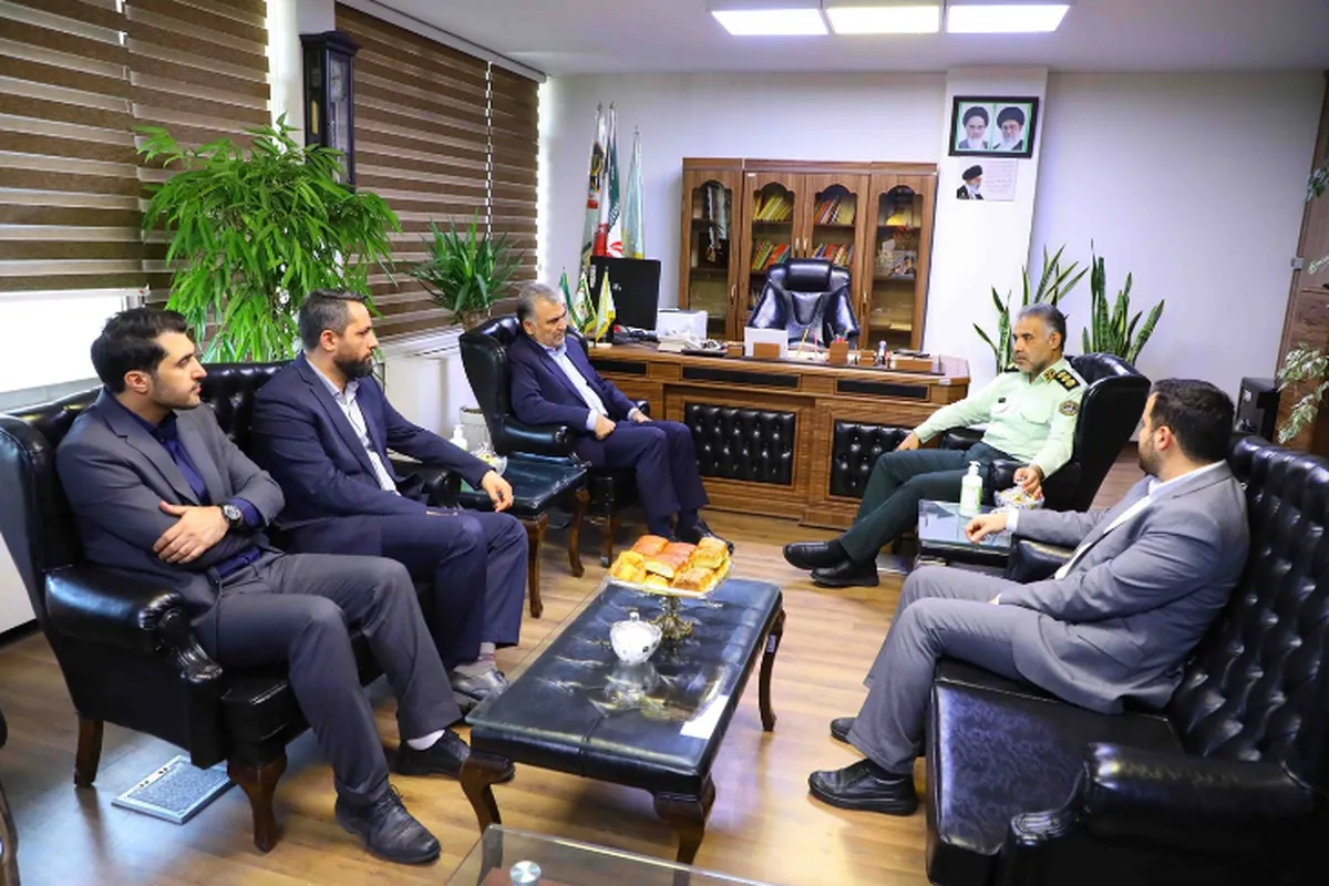 دیدار مدیرعامل بانک دی با رئیس پلیس امنیت اقتصادی تهران بزرگ