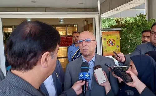 همراهی نوزاد با مادر کنکوری اش + عکس