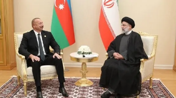 دیدار الهام علی اف با رئیسی