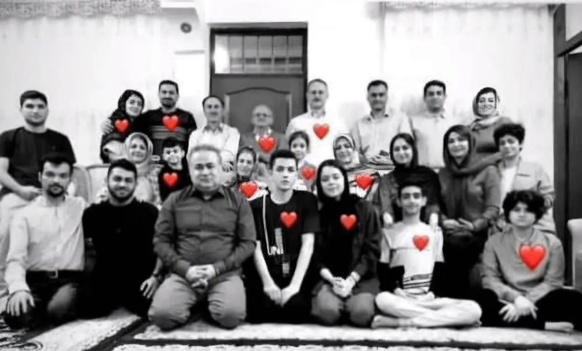 شهادت ۱۲ نفر از اعضای خانواده دانشمند ایرانی