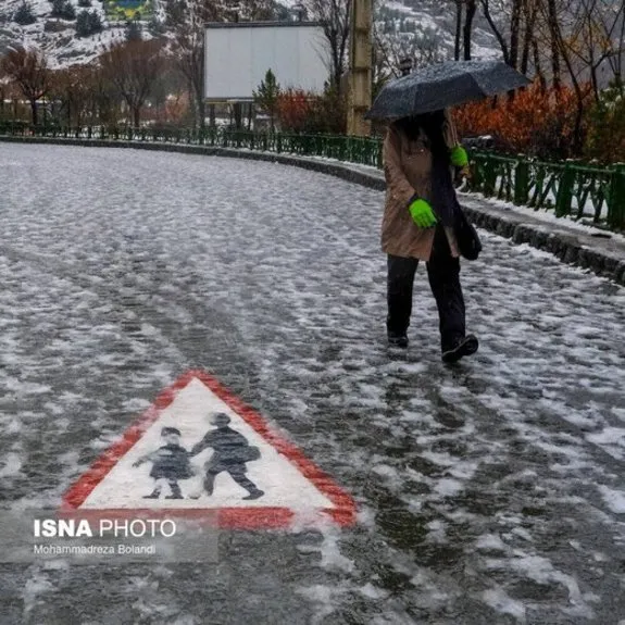 آغار بارش برف و باران در تهران از فردا