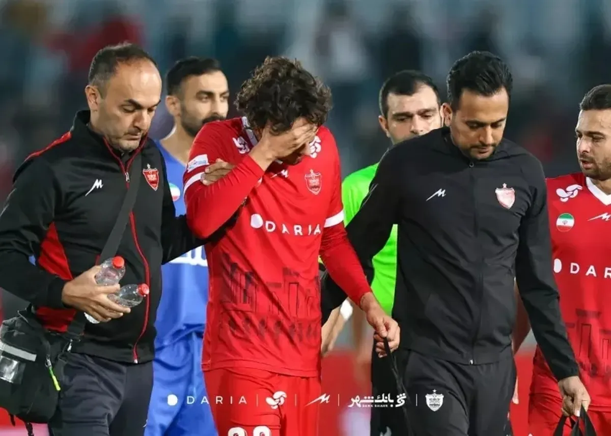 ضربه‌ای ناگهانی به پرسپولیس با مصدومیت ستاره‌ی این تیم