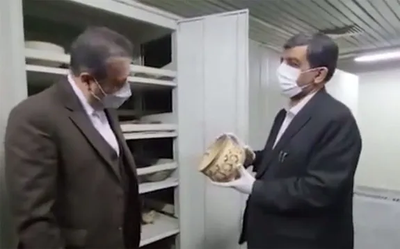 اقدام عجیب عزت‌الله ضرغامی + فیلم