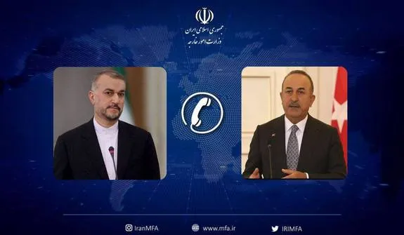 رایزنی وزیران امور خارجه ایران و ترکیه درباره مسائل منطقه
