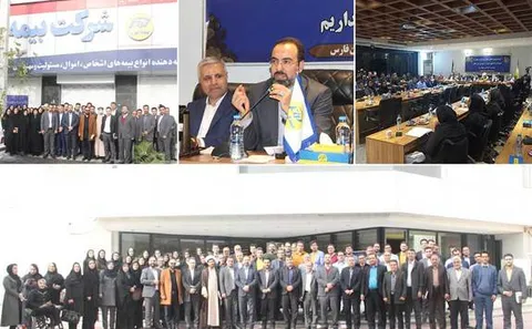سرپرستي استان فارس بيمه كوثر ميزبان مديرعامل و هيئت‌همراه شد