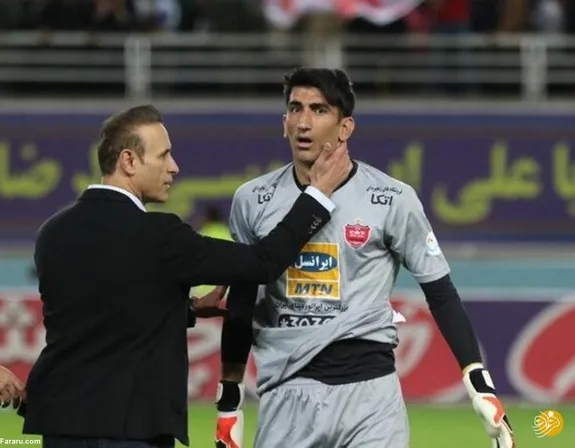 دلخوری سرمربی پرسپولیس از علیرضا بیرانوند