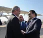حضور پزشکیان در محل شهادت حاج قاسم و ابومهدی