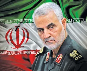 تصویر منتشر شده از شهید سلیمانی + عکس
