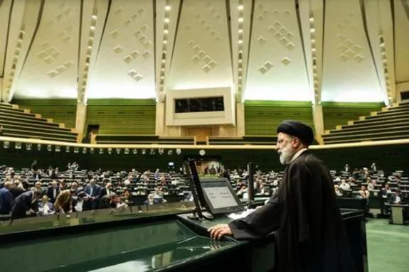 پیام حضور رئیسی در جلسه استیضاح فاطمی‌امین