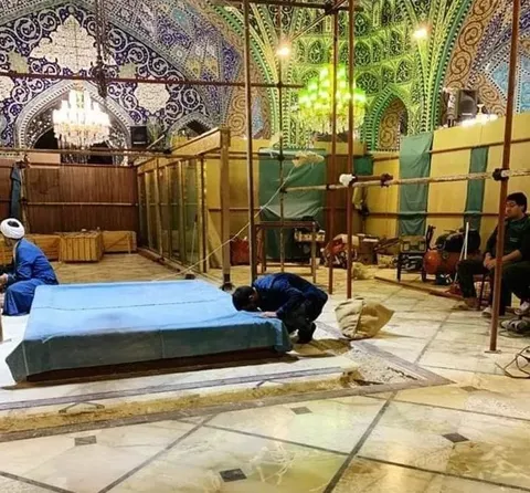 تصویر حرم حضرت رقیه (س) بدون ضریح